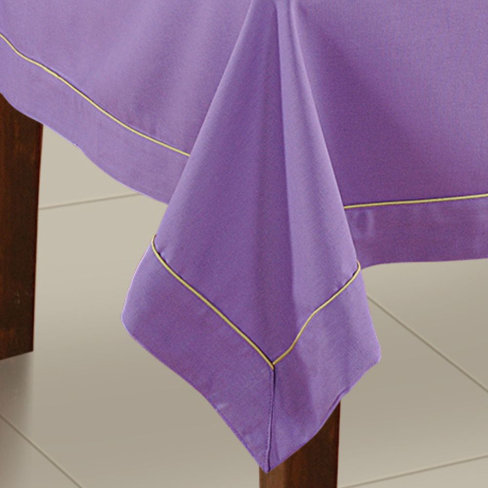 Swayam Plain Flat Rectangular Table Cover - 4