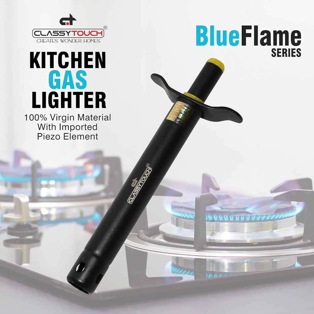 Classy Touch Black Beauty Gas Lighter - CT1169 - 4