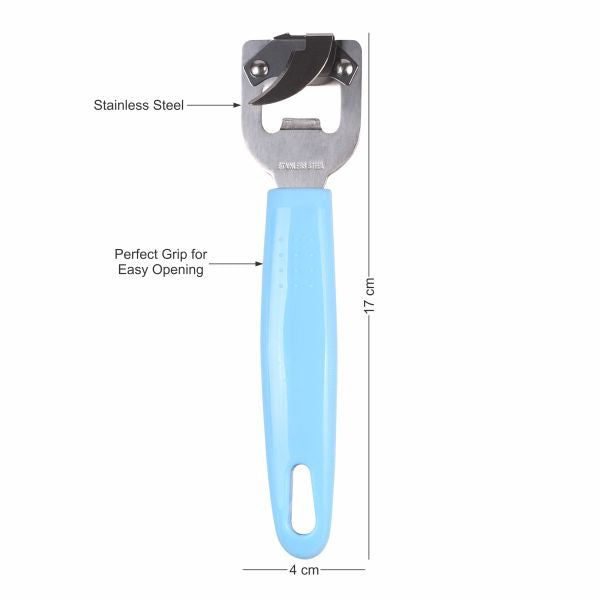 Classy Touch Stainless Steel Bottle Opener with Built in CAN/TIN Opener - 4