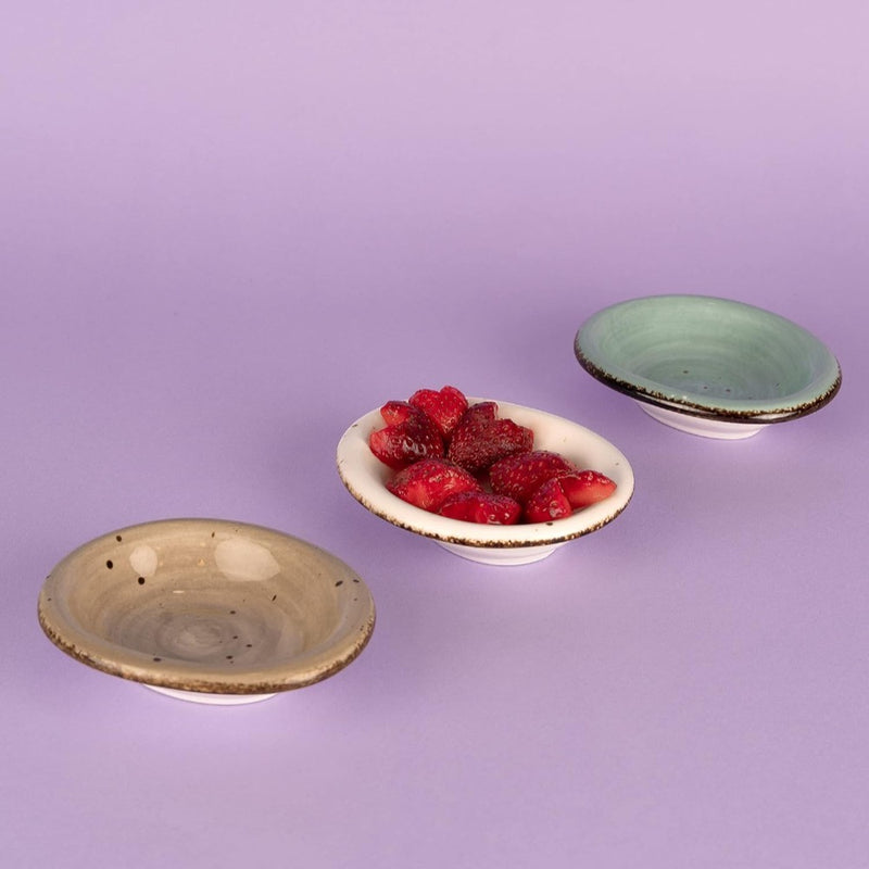 Rena Amalfi Porcelain Scoop Shape Dining Table Platter - 1