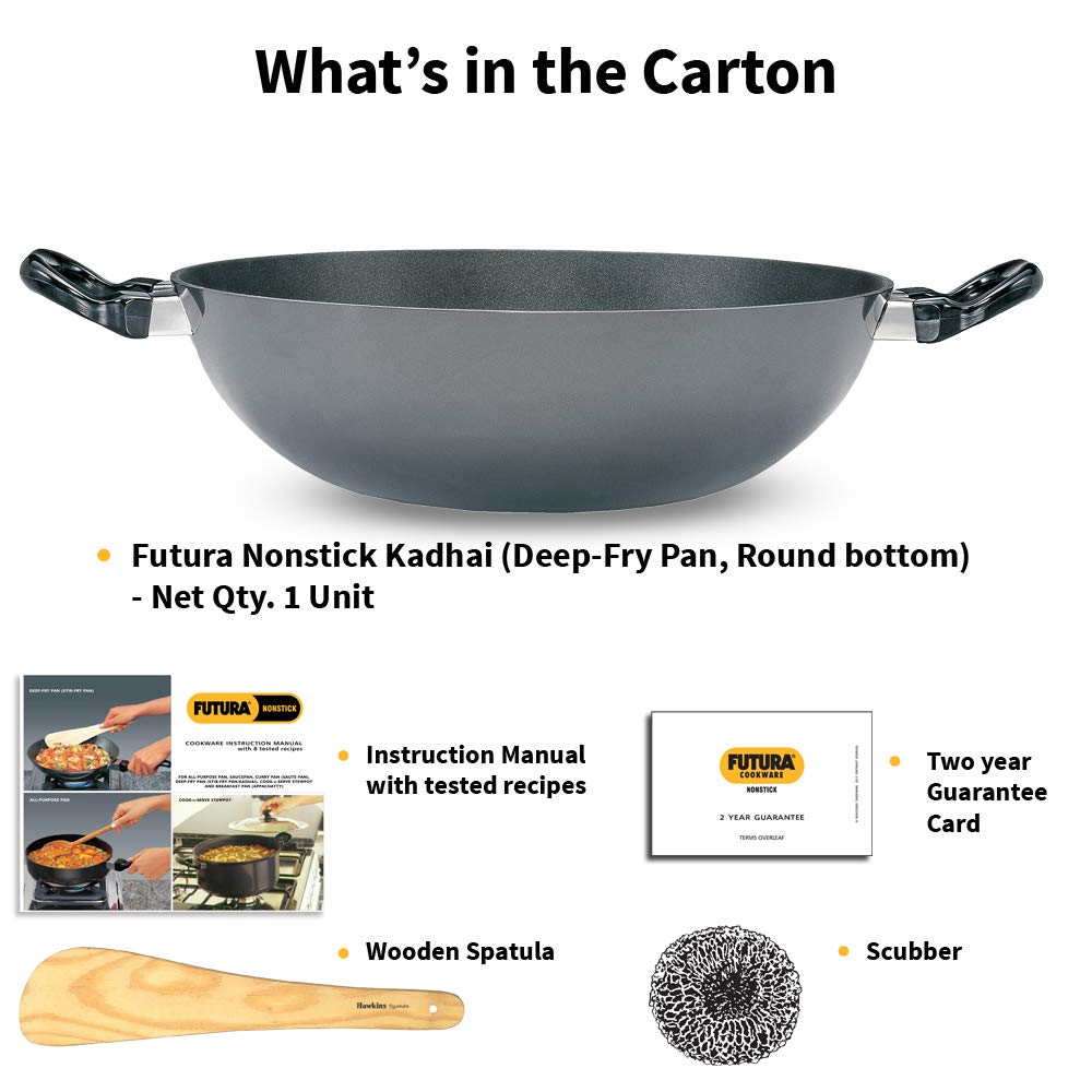 Hawkins Futura Non-Stick 4 Litre Deep Fry Pan - 6