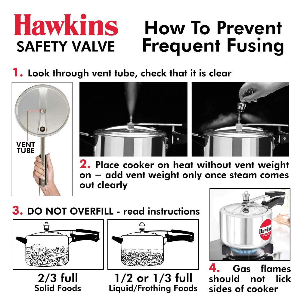 Hawkins Safety Valve B10-10 For All Hawkins Pressure Cookers From 1.5 Litre To 14 Litre - 8