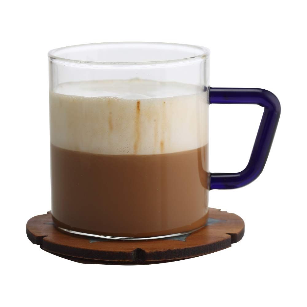 Borosil Vision Classic 190 ML Mug with Handle - 2