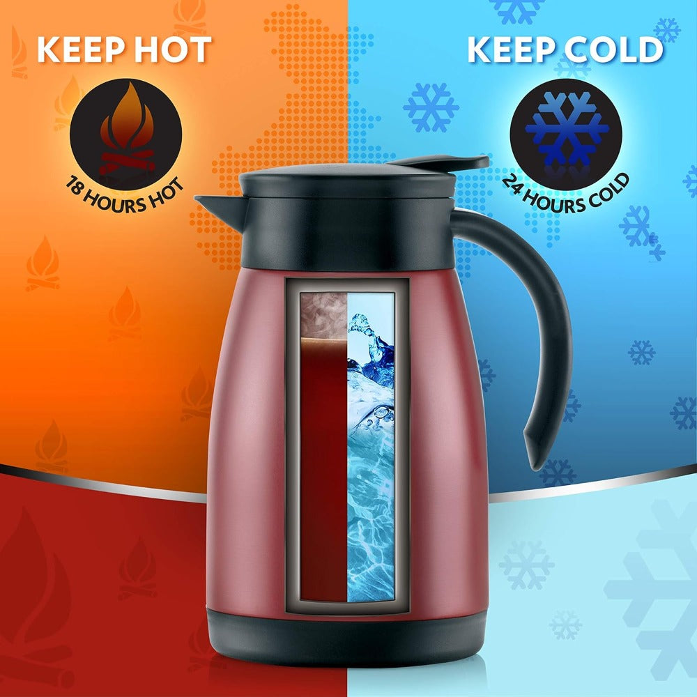 Borosil Insulated Stainless Steel Tea Pot - 16