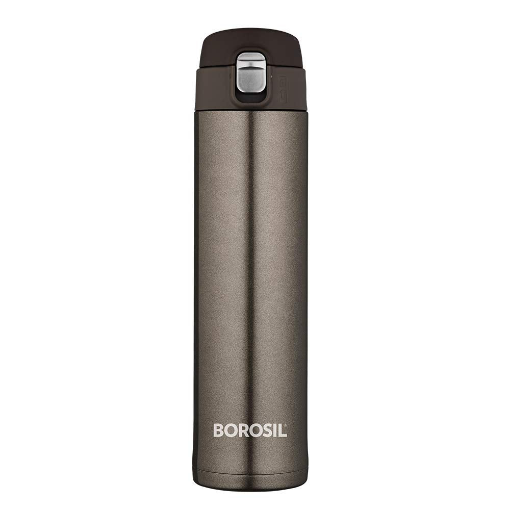 Borosil Stainless Steel Hydra Nova 500 ML Vacuum Insulated Flask Water Bottle - 9
