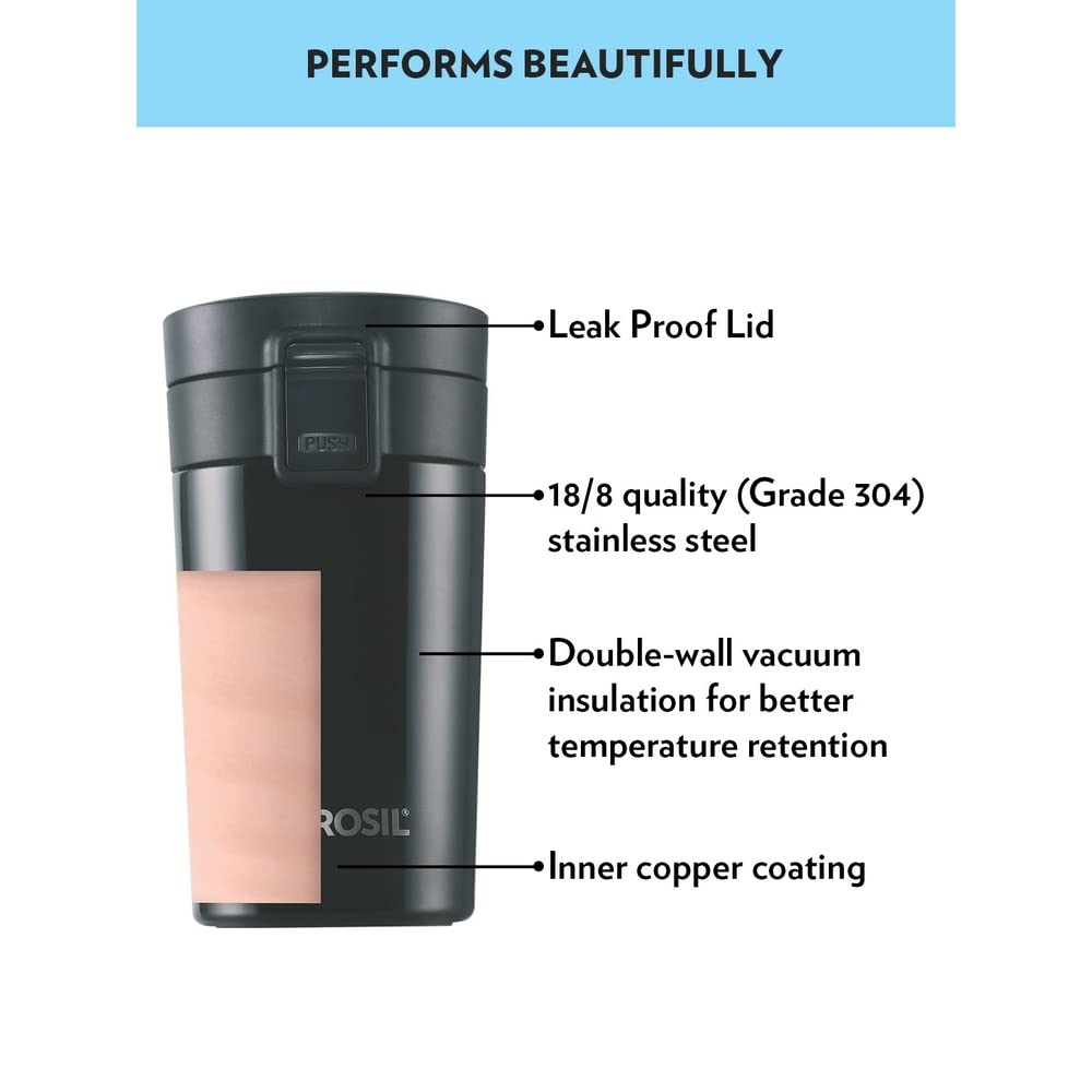 Borosil Metro 2 Containers Lunch Box with Coffeemate Travel Mug - 8