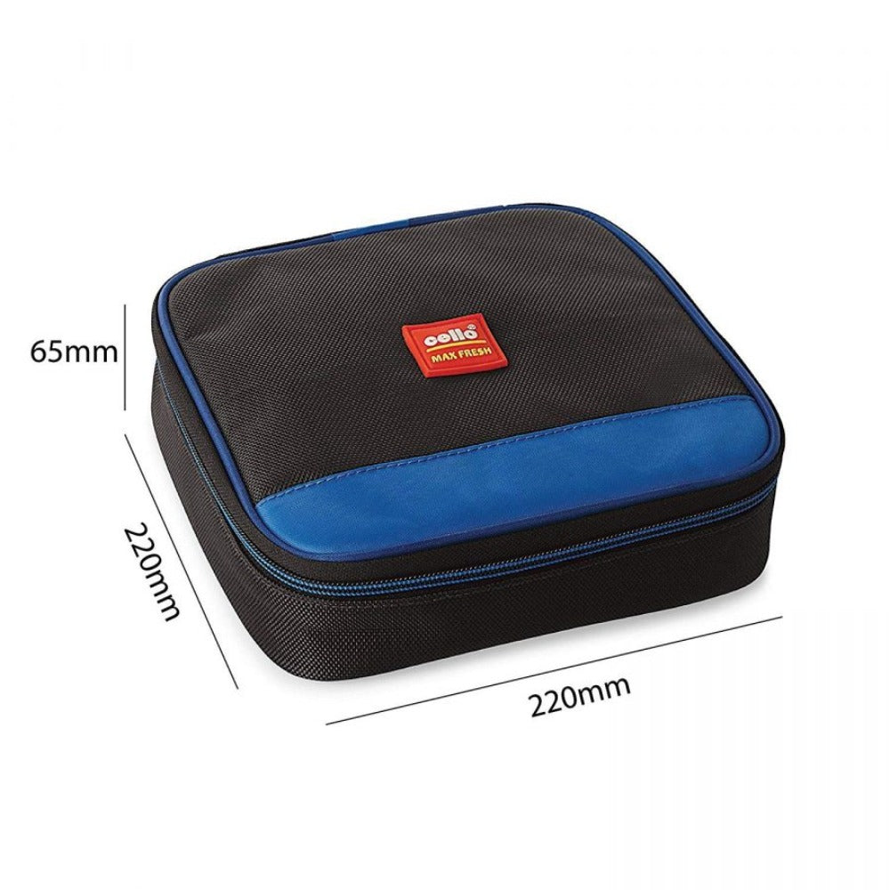 Cello Max Fresh Supremo 4 Containers Stainless Steel Lunch Box - 8