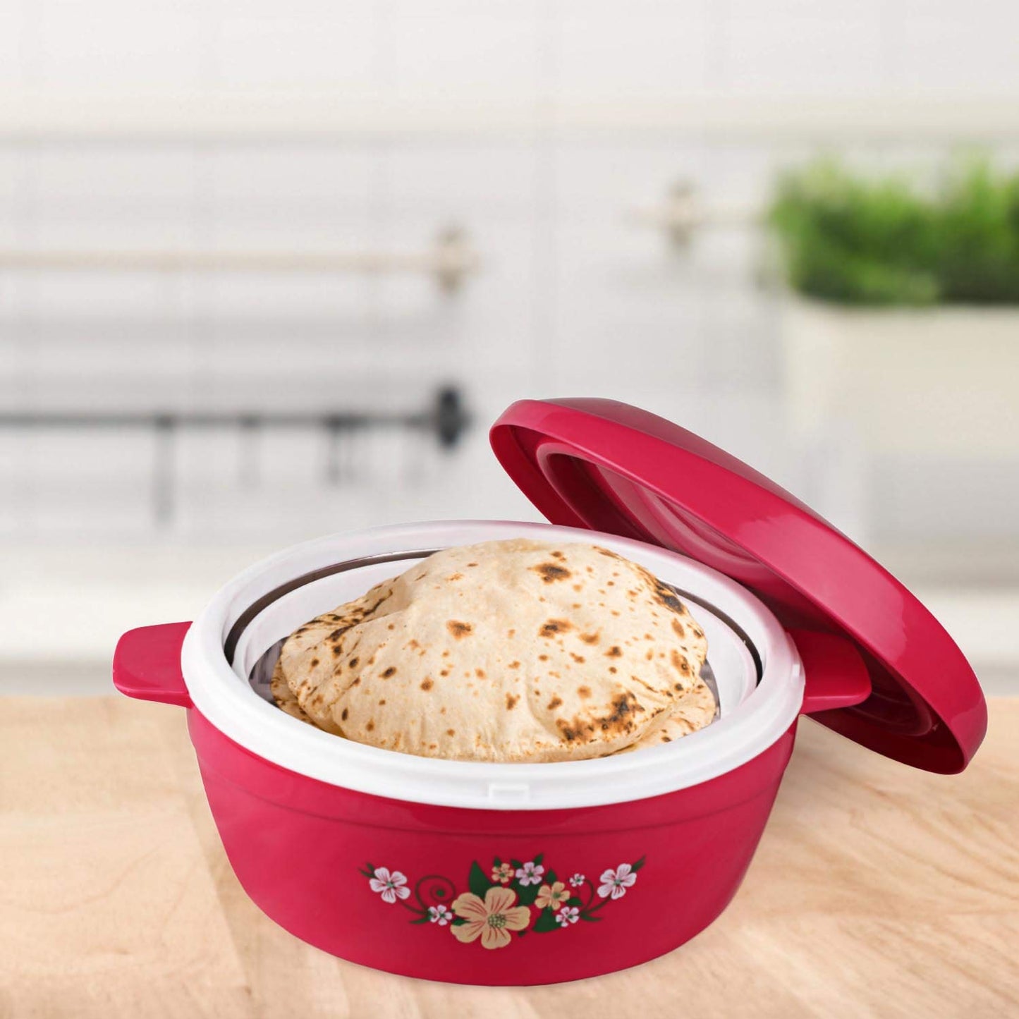 Cello Insulated Hot Pot Roti Plus 1500 ML | 1 Pc