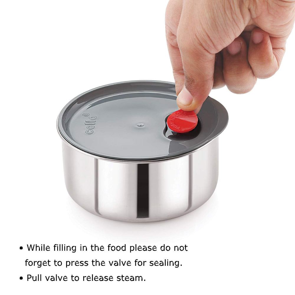 Cello Lunch Express Insulated Tiffin and Water Bottle Combo - 13