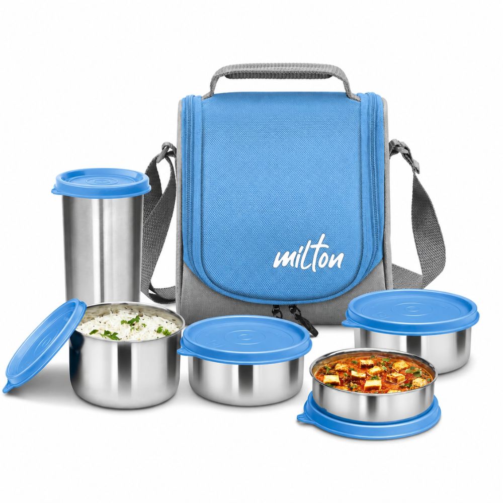 TBC M-LUXE I トライアルセット Milton Tasty Lunch 4 Combo Deluxe with 4 Containers and 1 Tumbler