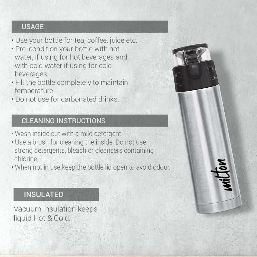Milton Atlantis Thermosteel Insulated Water Bottle - 16