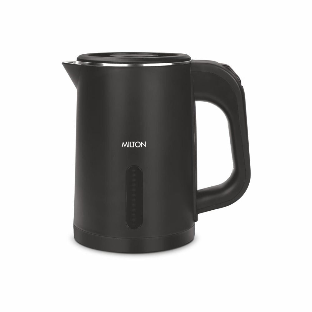 Milton Stainless Steel Companion 800 ML Electric Kettle Black Pc