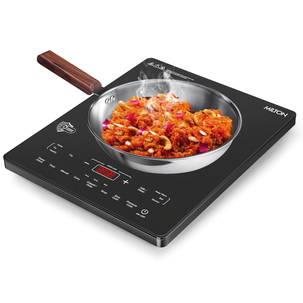 Milton Elio Elite 21.0 2100 Watts Portable Induction Cooktop | 5KV