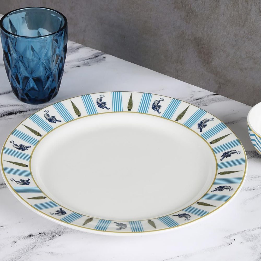 इंडिया सर्कस मिस्टिकल गार्डन्स डिनर प्लेट | 1 पीसी