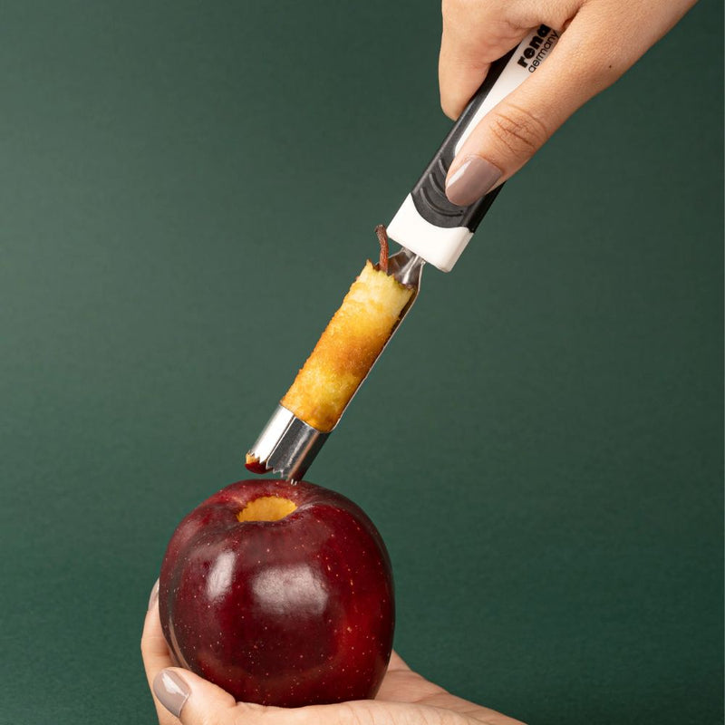 Rena Stainless Steel Apple Corer with Soft Handle - 2