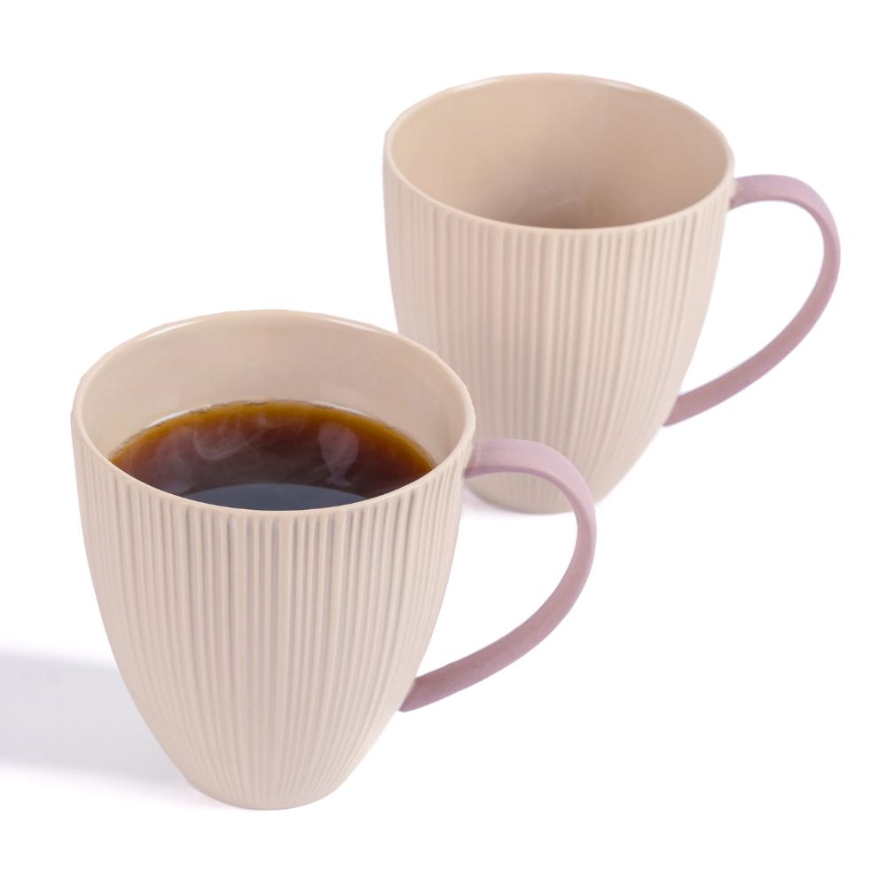 Rena Porcelain Kate Mug Set - 2