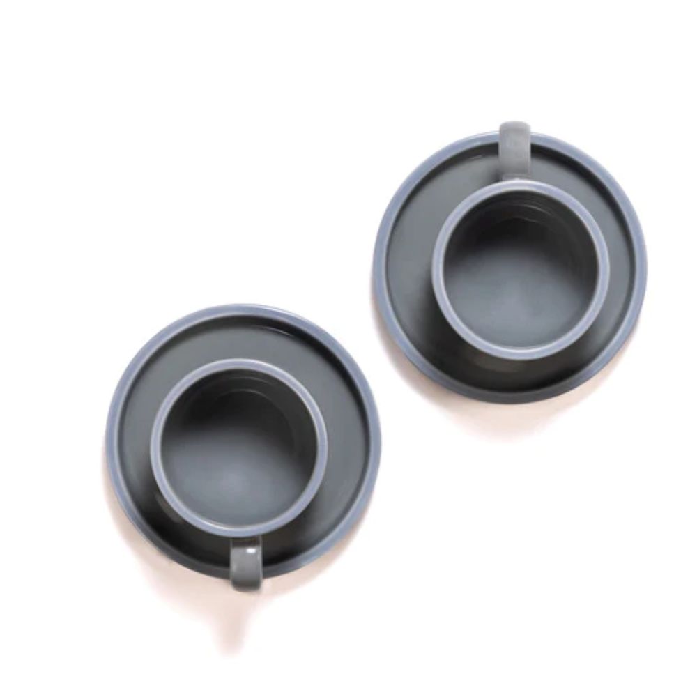 Rena Porcelain Cozy Cup Saucer Set - 3