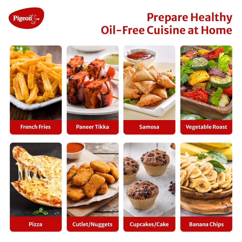 Pigeon Healthifry Plus 1400 Watt 4.2 Litre Digital Air Fryer - 5