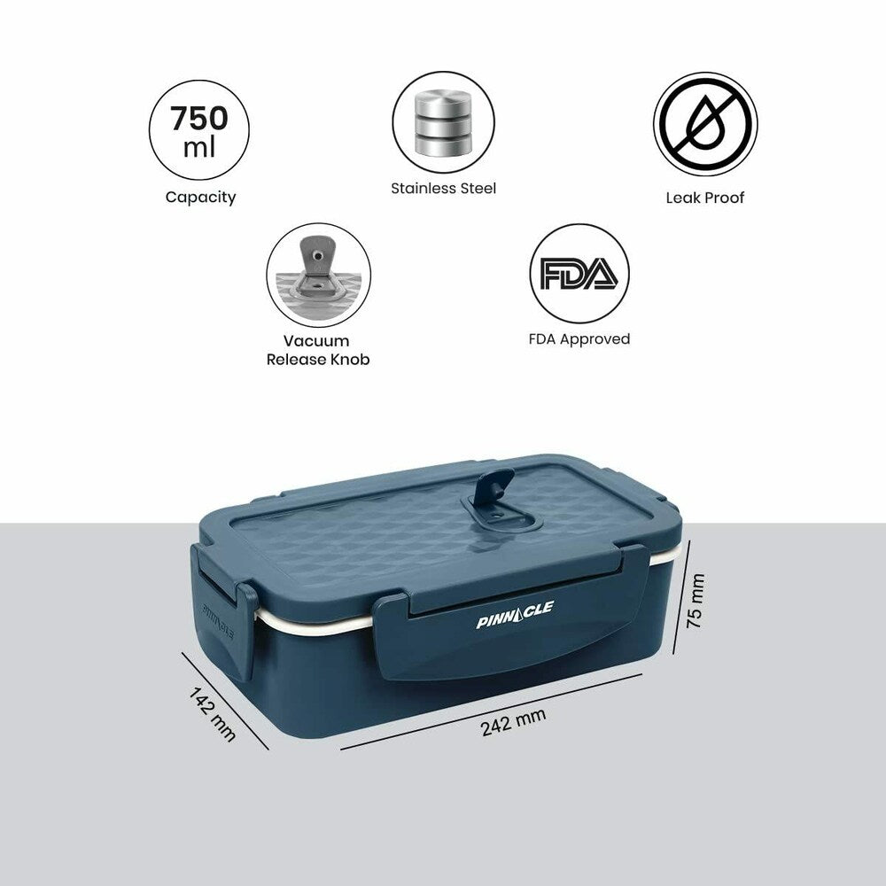 Pinnacle Petra Stainless Steel Insulated Lunch Box Set |