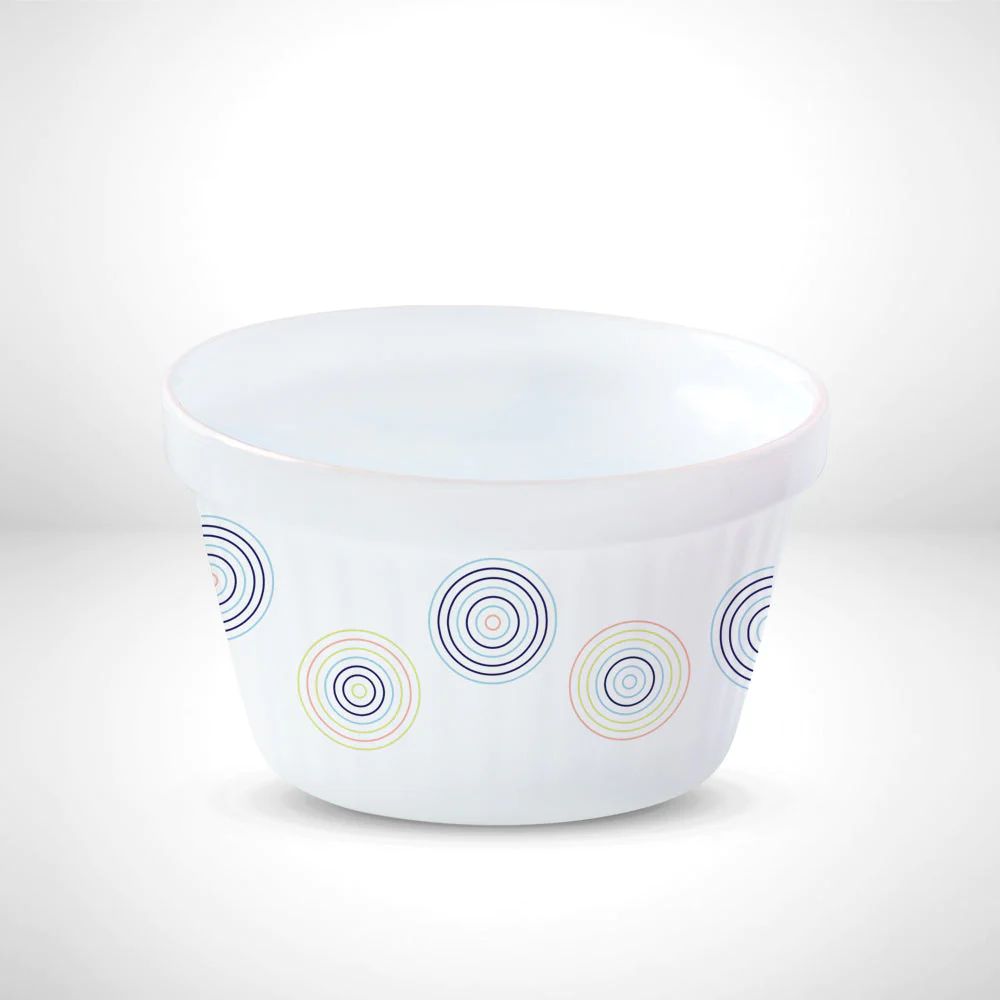 Larah by Borosil Opalware Sorbet Ice Cream Bowl Set - 4