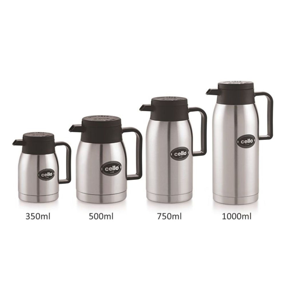 Cello Livia Stainless Steel Vacusteel Carafe - 9