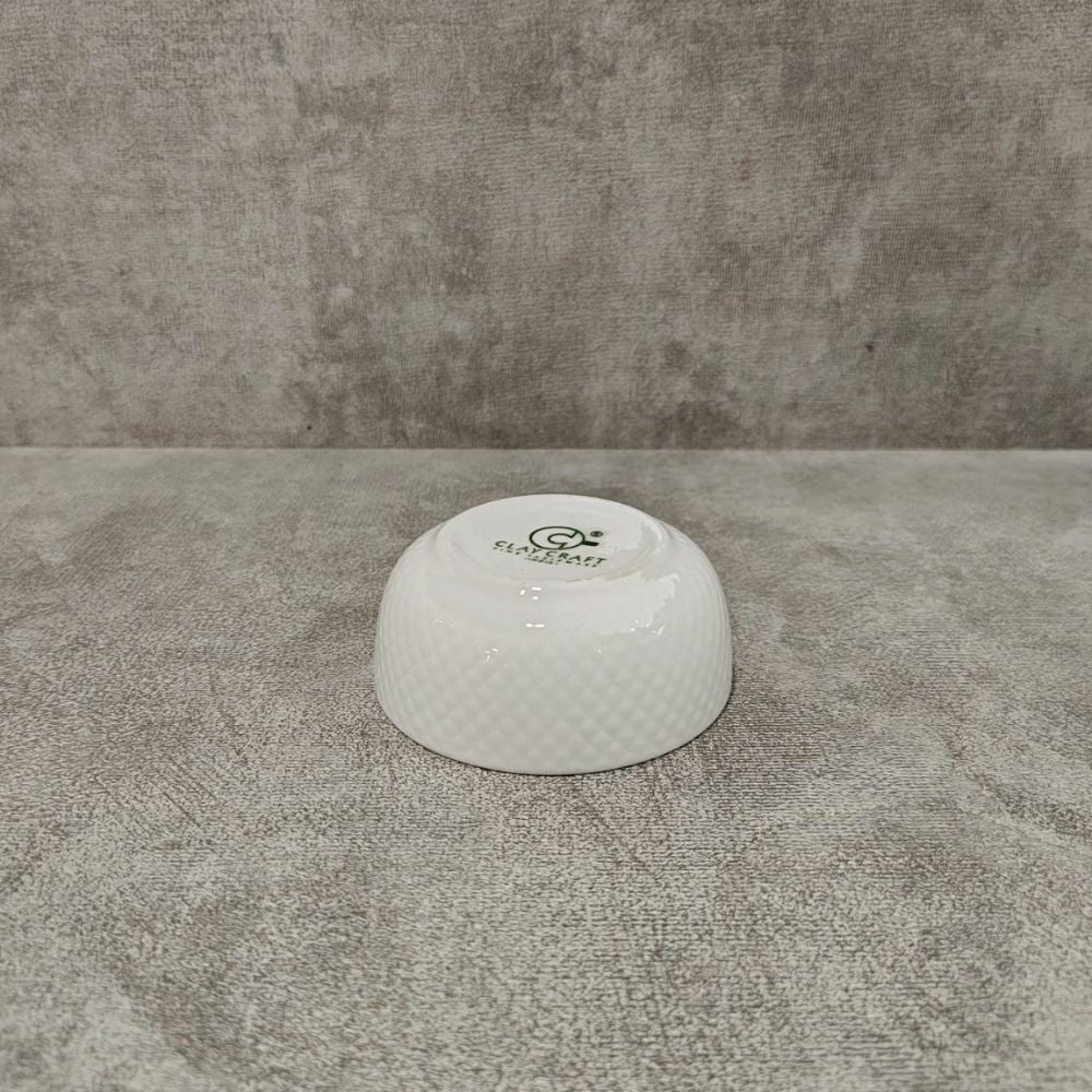 Clay Craft Diamond Plain Bowl Set - 3