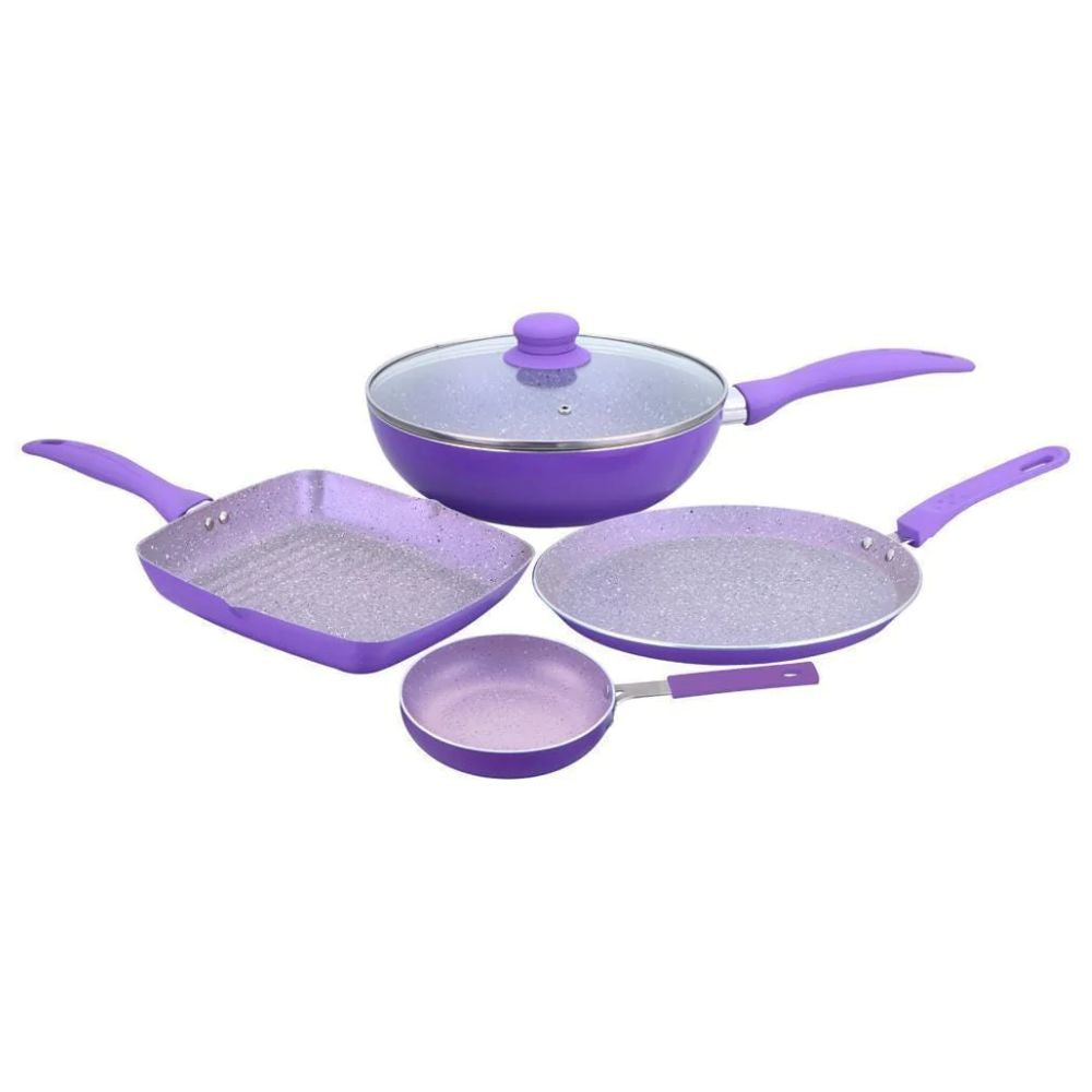Wonderchef Celebration Aluminium Non-stick Cookware Set