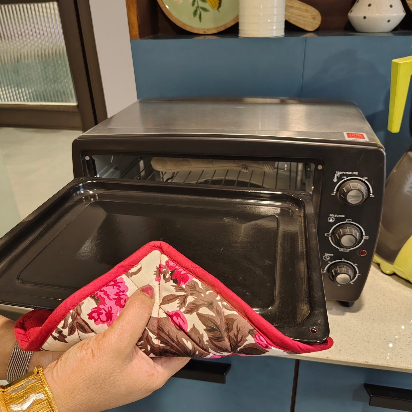 Swayam Printed Pot Holder | 1 Pc