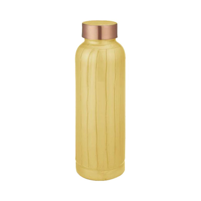 LaCoppera Copper Unique Pearl Yellow Bottle with 2 Glasses - LG8009 - 2