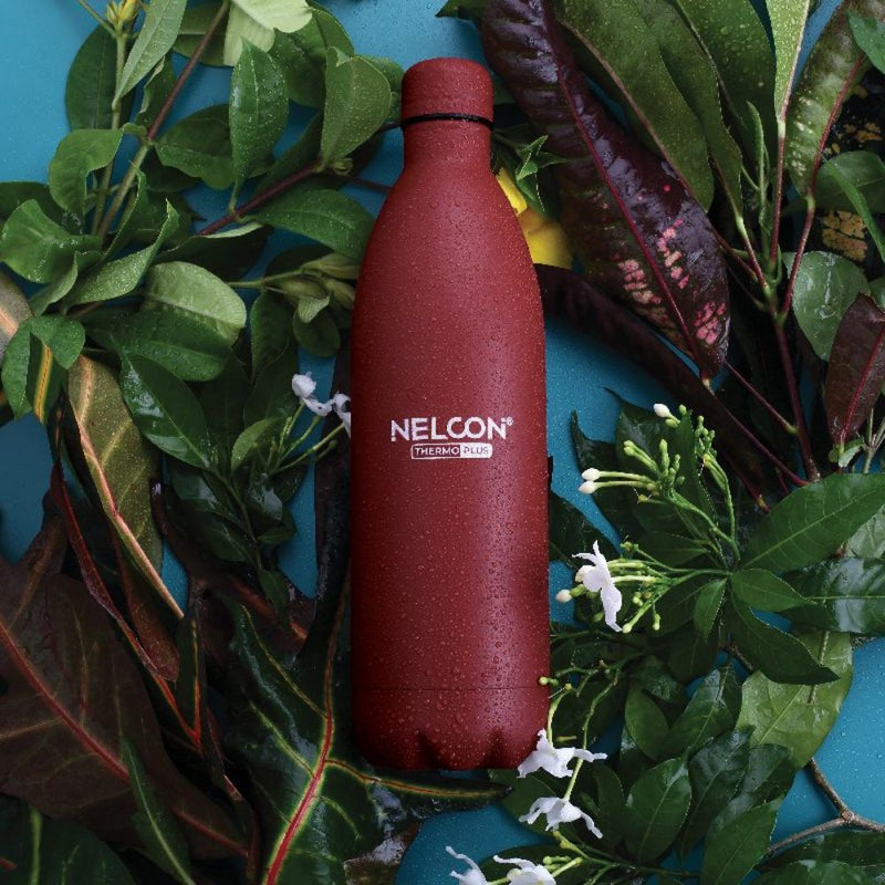 Nelcon Stainless Steel Cola Thermoplus 1000 ML Water Bottle - 1