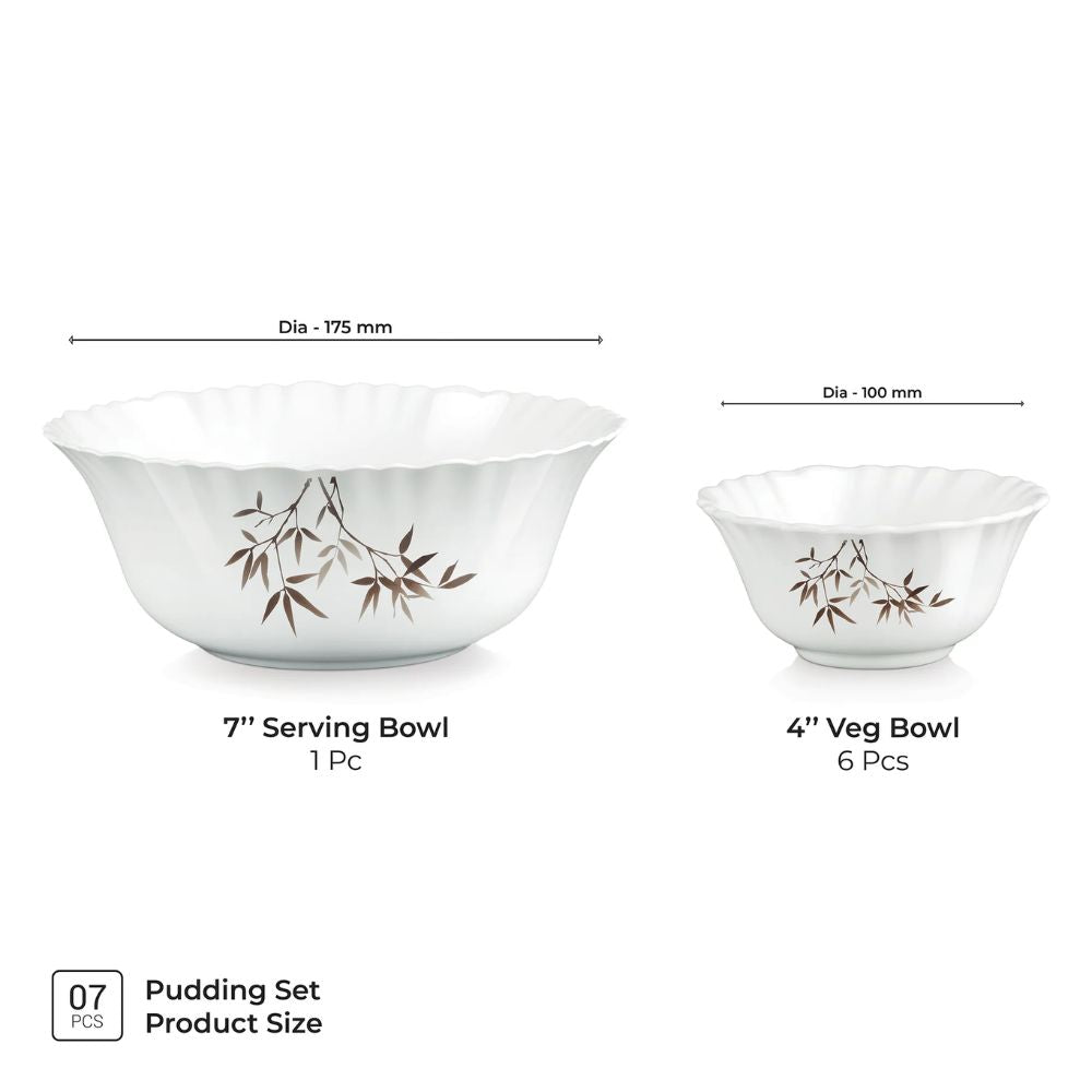 Treo Aurelia Collection Arashi Opalware Pudding Set - 3