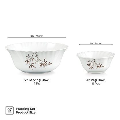 Treo Aurelia Collection Arashi Opalware Pudding Set - 3