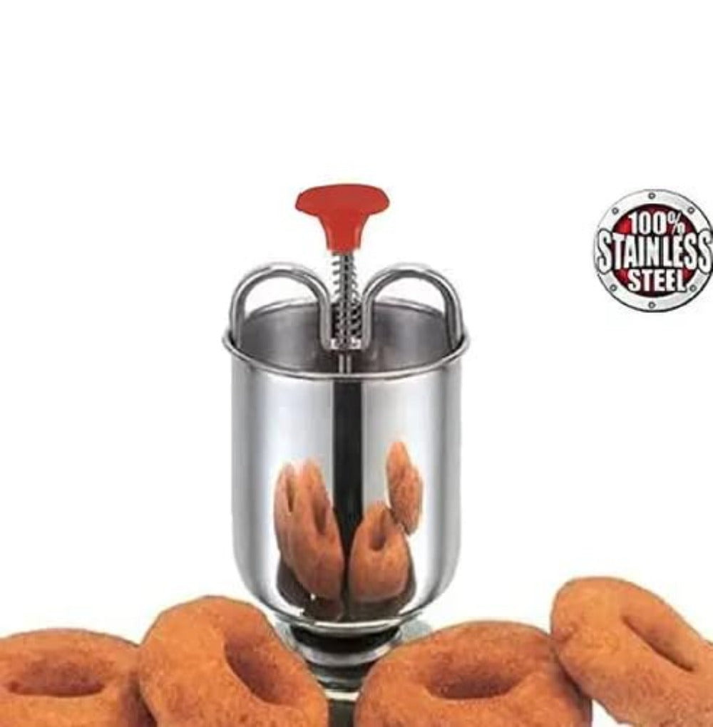 Stainless Steel Medu Vada Maker Bowl - 4