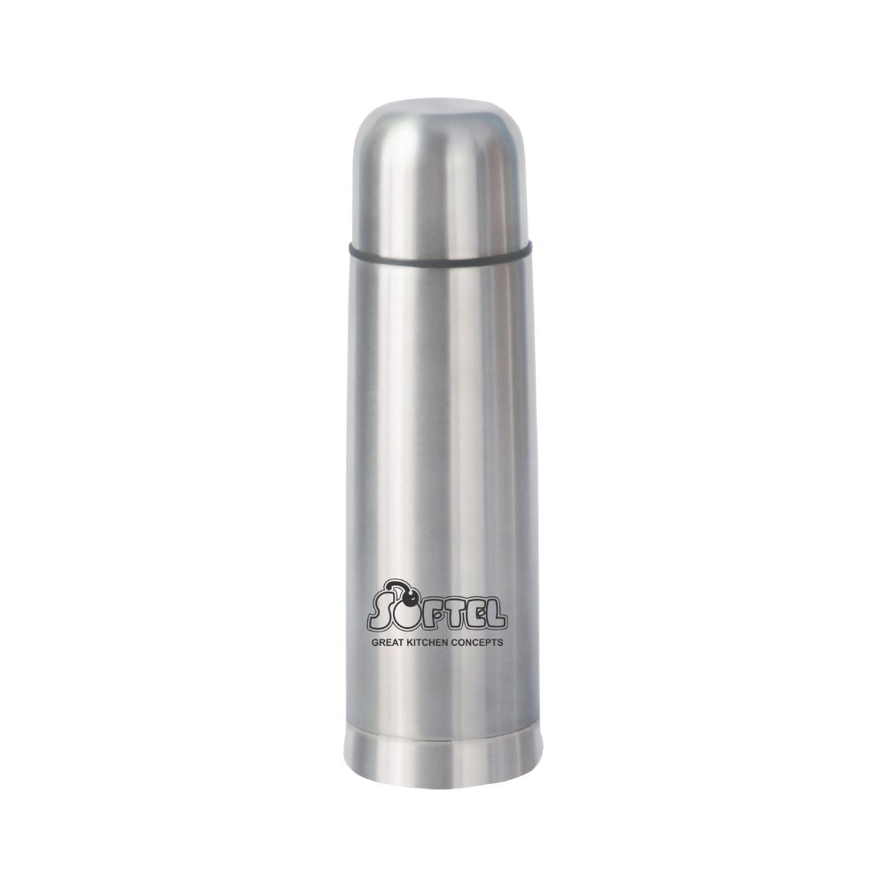 Softel Thermosteel 500ml Vacuum Flask Keep Your Beverages Hot or Cold with Style Pc