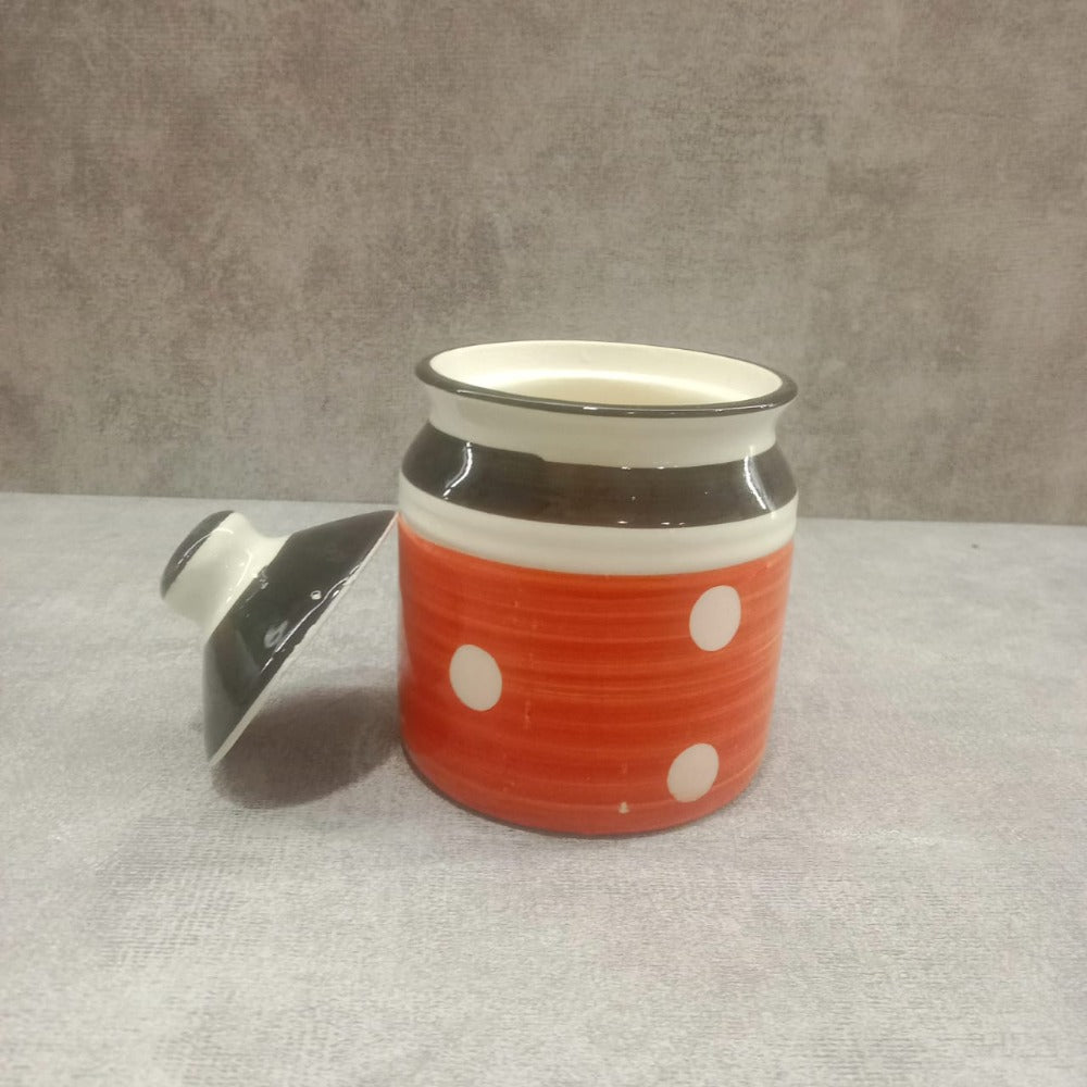 Rasoishop Liza 250 ML Ceramic Jar - 6