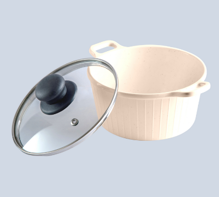 Terraware Melamine Casserole with Glass Lid