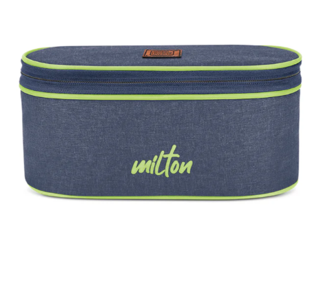 Milton Regal Meal Lunchbox – Style, Convenience, and Freshness in Every Bite Leak-Proof | Easy to Carry | Insulated | Microwave Safe | Washable | Black | Grey | Blue