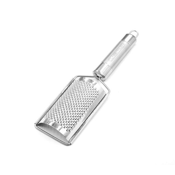Classy Touch Stainless Steel Grater | Thick Round Handle for better Grip