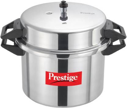 Prestige Popular Aluminium Pressure Cooker | Silver