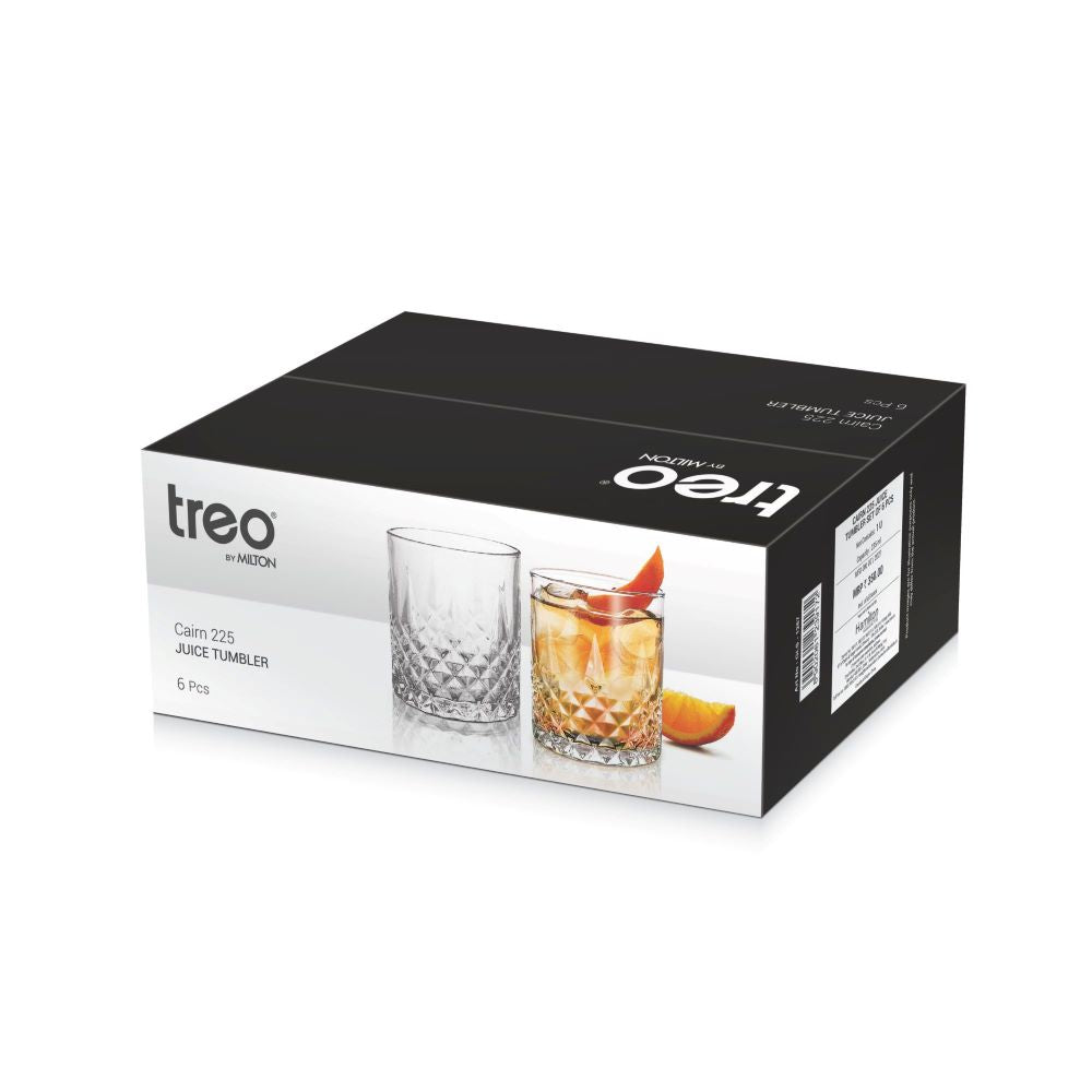 Treo Cairn 225 ML Juice Glass Tumbler - 5