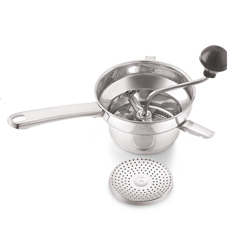 Komal Stainless Steel Puran maker Bowls with 5 Jalies - 5