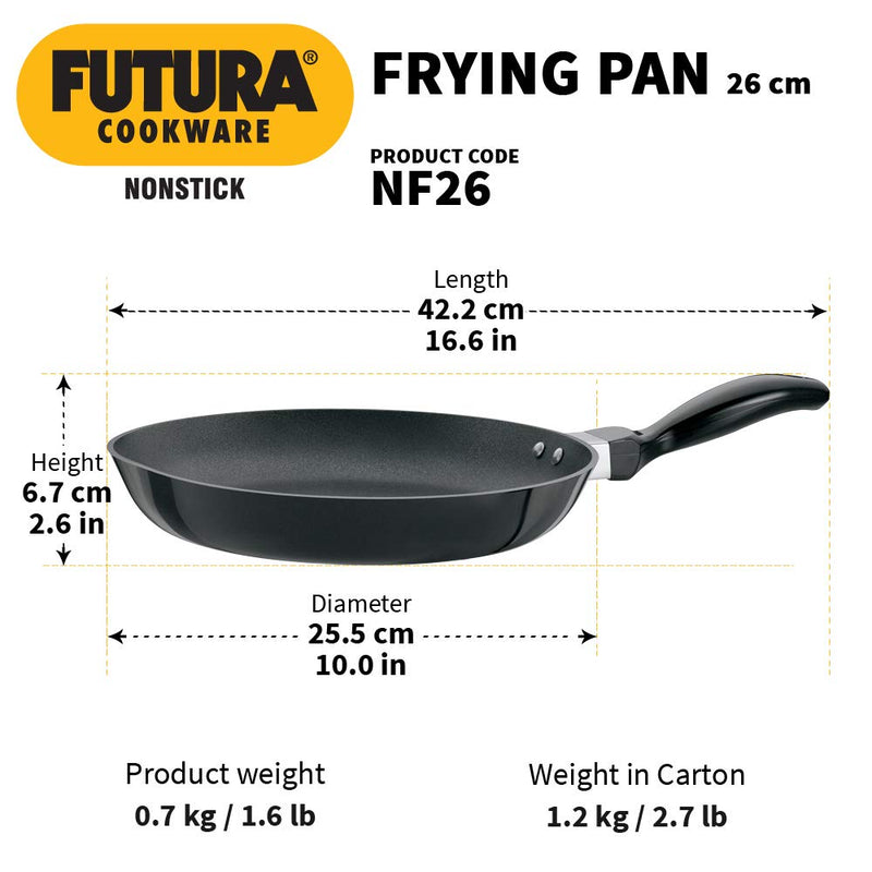 Hawkins Futura Non-Stick Frying Pan Without Lid - 10
