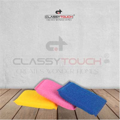 Cleaning Scrubber Sponges for Kitchen, Dishes, Bathroom, Car Wash ( Pack of 3)