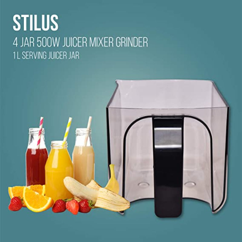Havells Stilus 500 Watt Juicer Mixer Grinder With 4 Jar - 2
