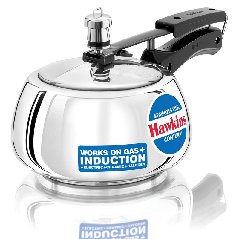 Hawkins Contura Stainless Steel Pressure Cooker  - 6