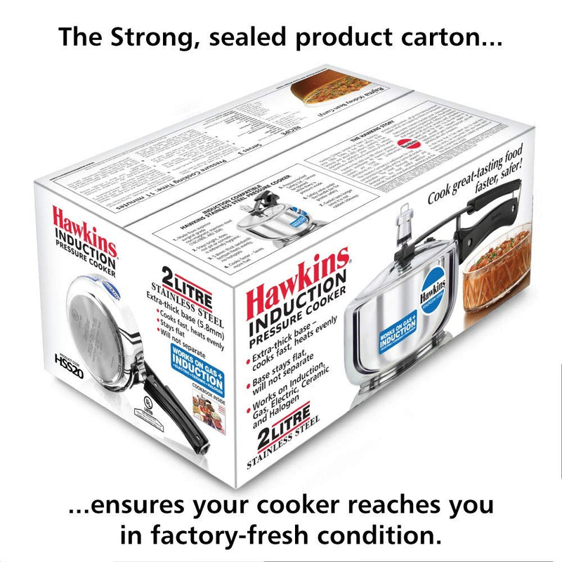 Hawkins Stainless Steel Pressure Cookers - 8