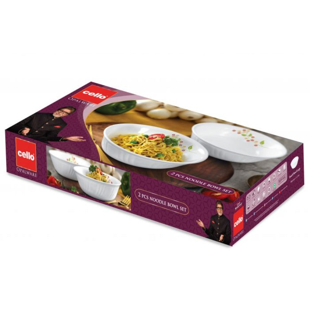 Cello Dazzle Noodle Cool Lines Multipurpose Bowl Set - 7