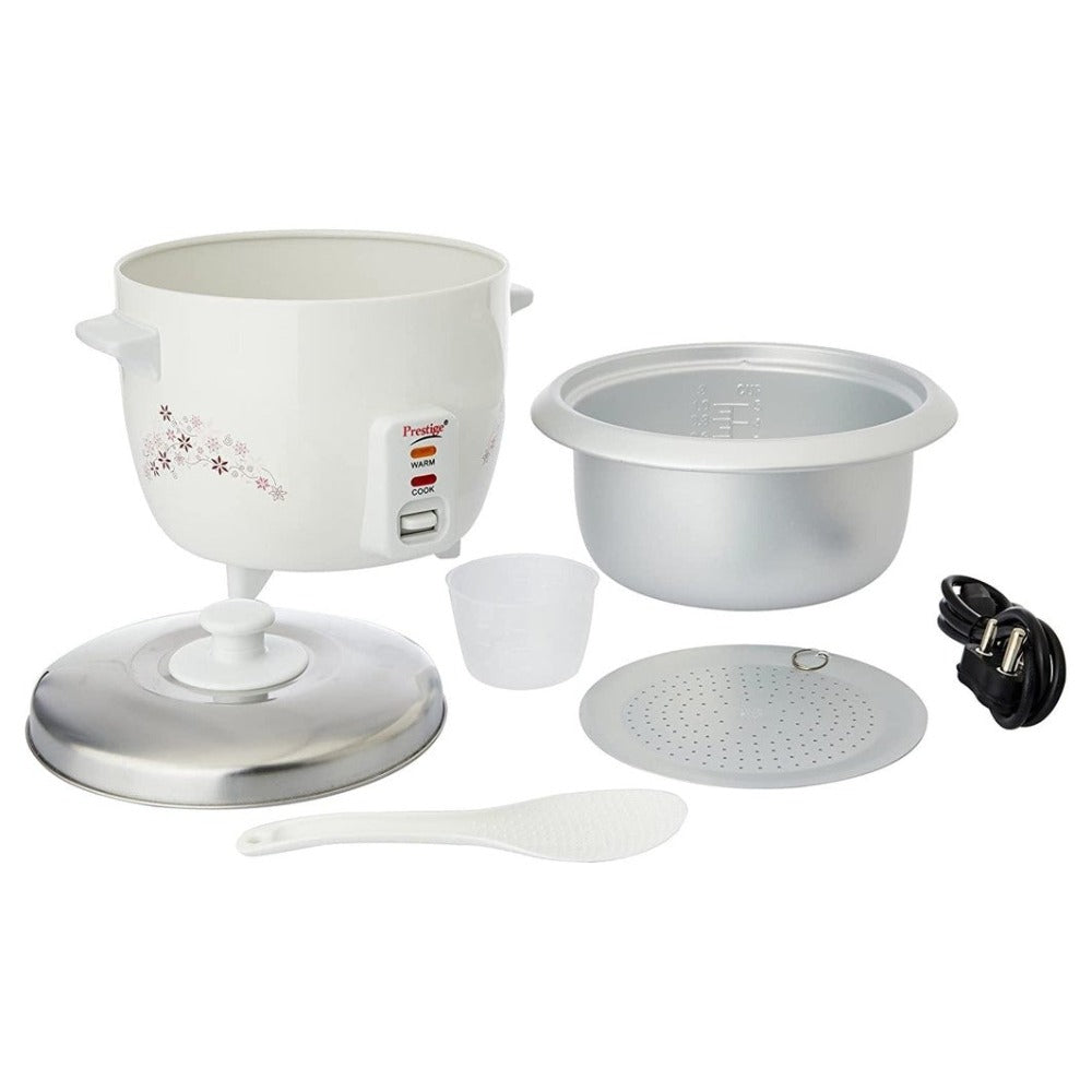 Prestige Delight PRWO 1.5 Litre Electric Rice Cooker with Steaming Feature - 8
