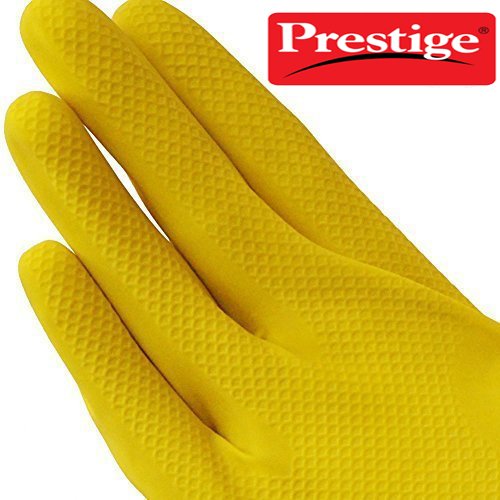 Prestige Multipurpose Household Gloves Medium PHG02| Latex| Ideal for cleaning