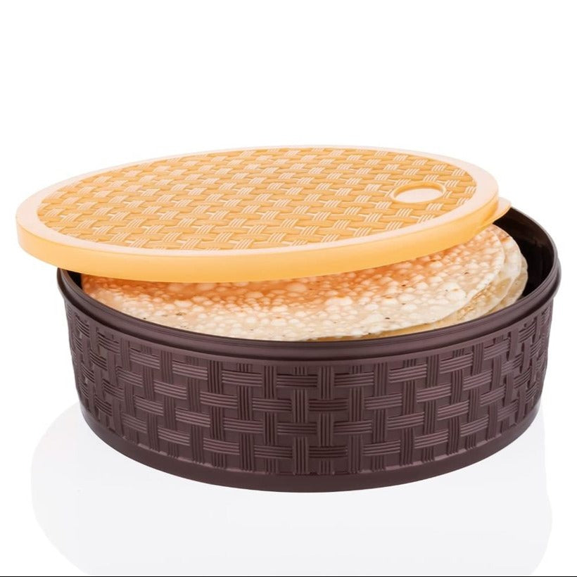 Plastic Round Masala Box with 7 Removable Containers - 4